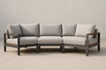 Corner Sectional Sofa - Gris