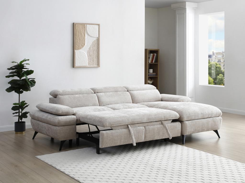 Corner Sectional Sofa - Beige #2
