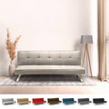 Sofa - Beige/Gris/Rouge/Marron/Bleu/Noir