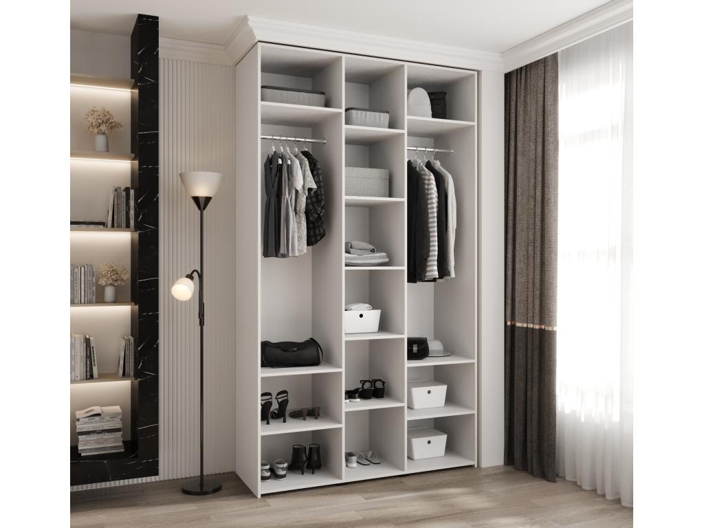 Wardrobe - Blanc/Dor