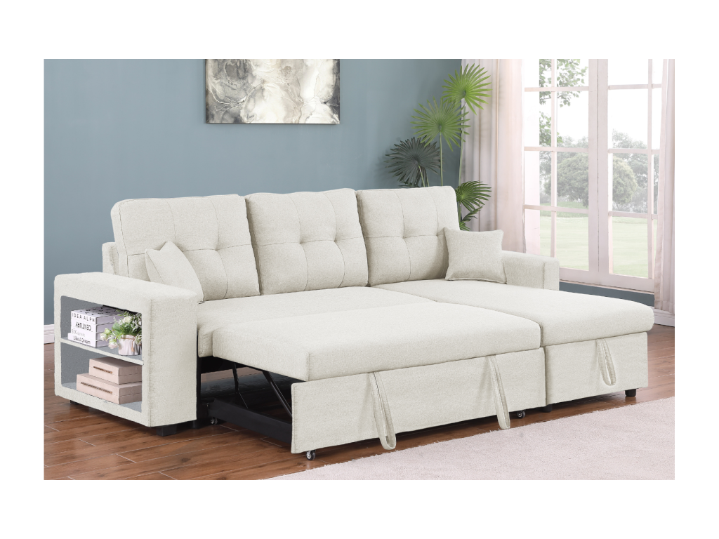 Corner Sectional Sofa - Beige #3