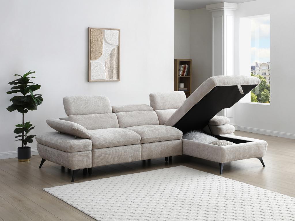 Corner Sectional Sofa - Beige #2