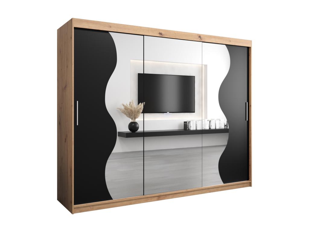 Wardrobe - Argent/Marron/Noir | ArgentMarronNoir