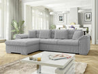 Corner Sectional Sofa - Gris | Gris