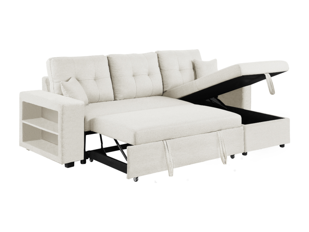 Corner Sectional Sofa - Beige #3