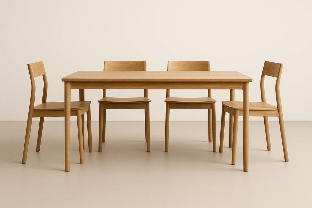 Table - Chne clair
