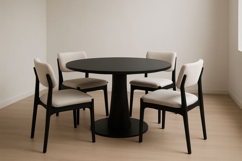 Table - Noir/Beige